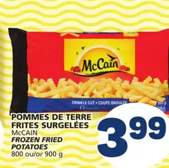 Marché Bonichoix Mccain frozen fried potatoes offer