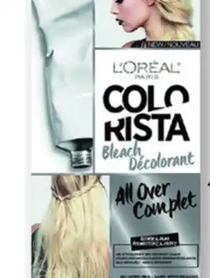 Jean Coutu L'oréal paris colorista hair bleach semi-permanent hair colouring products offer