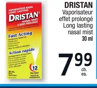 Jean Coutu Dristan long lasting nasal mist offer