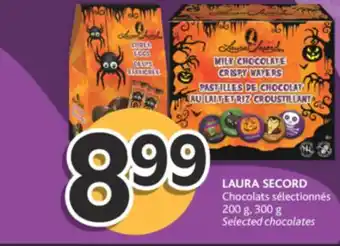 Brunet Laura secord chocolats sélectionnés offer
