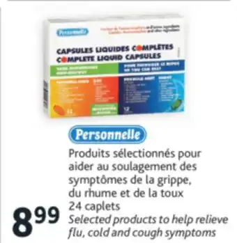 Brunet Personnelle produits sélectionnés pour aider au soulagement des symptômes de la grippe, du rhume et de la toux offer