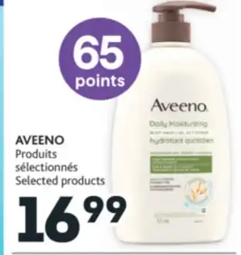 Brunet Aveeno produits sélectionnés offer