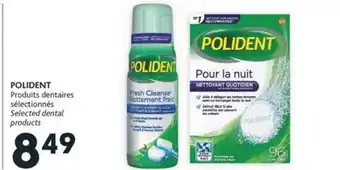 Brunet Polident produits dentaires sélectionnés offer