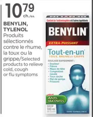 Proxim Benylin, tylenol offer