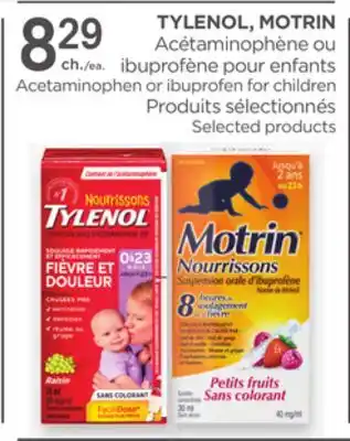 Proxim Tylenol, motrin offer