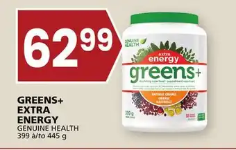 Rachelle-Bery Grocery Genuine health greens+ extra energy offer