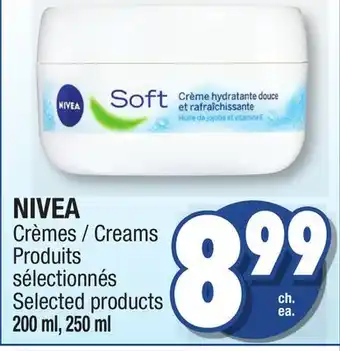 Jean Coutu Nivea creams selected products offer