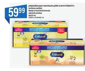 Maxi Préparation pour nourrissons prête à servir enfamil a+, 18x237 ml offer