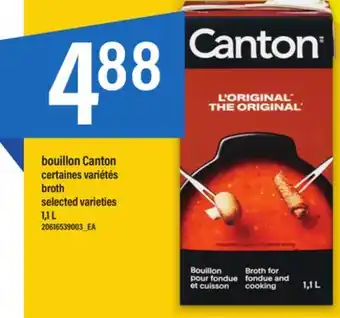 Maxi Bouillon canton offer