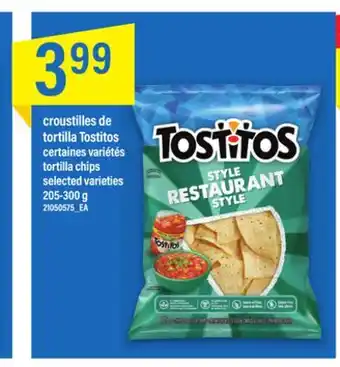 Maxi Croustilles de tortilla tostitos offer