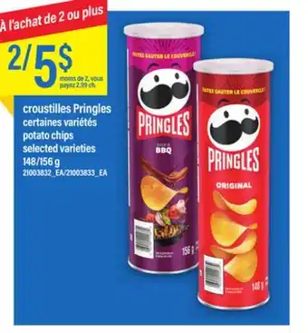 Maxi Croustilles pringles, 148/156 g offer