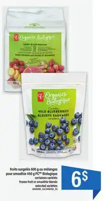 Maxi Fruits surgelés 600 g ou mélanges pour smoothie 450 g pcmd biologique offer
