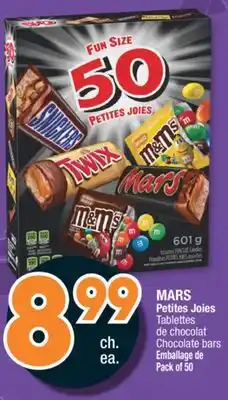 Jean Coutu Mars chocolate bars offer