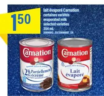 Maxi Lait évaporé carnation 354 ml offer