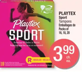 Jean Coutu Playtex sport tampons offer