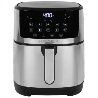 Best Buy Kalorik full touchscreen air fryer - 6.62l/7qt - stainless steel offer
