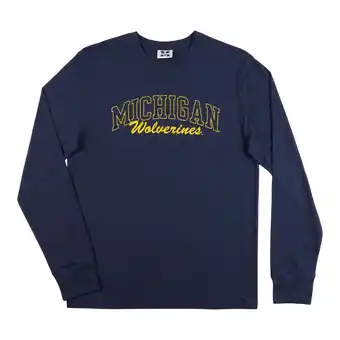 Giant Tiger Men's licensed harvard/michigan long sleeve t-shirt offer