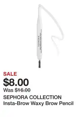 Sephora Sephora collection insta-brow waxy brow pencil offer