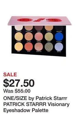 Sephora One/size by patrick starrr patrick starrr visionary eyeshadow palette offer