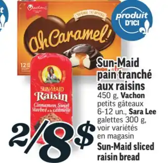 Marché Richelieu Sun‑maid pain tranché aux raisins | sun‑maid sliced raisin bread offer