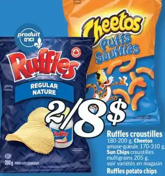Marché Richelieu Ruffles croustilles | ruffles potato chips offer