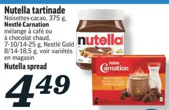 Marché Richelieu Nutella tartinade | nutella spread offer