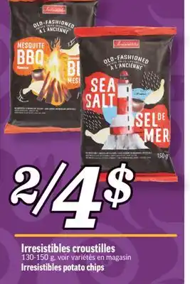 Marché Richelieu Irresistibles croustilles | irresistibles potato chips offer