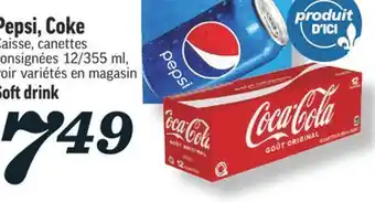 Marché Richelieu Pepsi, coke | soft drink offer
