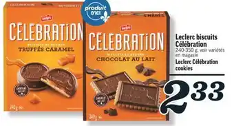 Marché Richelieu Leclerc biscuits célébration | leclerc célébration cookies offer