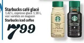 Marché Richelieu Starbucks café glacé | starbucks iced coffee offer