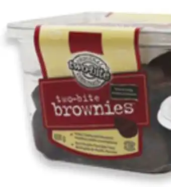 Walmart Two-bite brownies 608 g offer