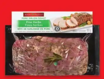 Walmart Marcangelo pork sirloin roast offer