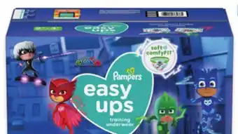 Walmart Pampers giant easy ups training pants offer