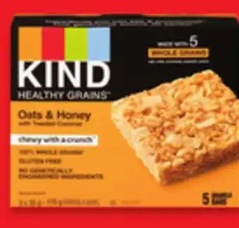 Walmart Kind granola bars offer