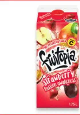 Walmart Fruitopia tea drinks offer