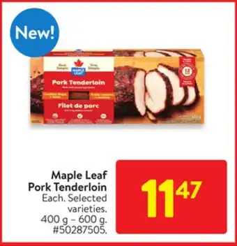 Walmart Maple leaf pork tenderloin offer