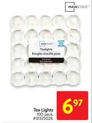 Walmart Tea lights offer