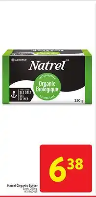 Walmart Natrel organic butter offer