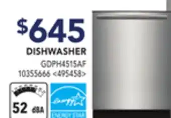 Lowe's Frigidaire gallery dishwasher offer