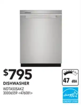 Lowe's Whirlpool dishwasher offer