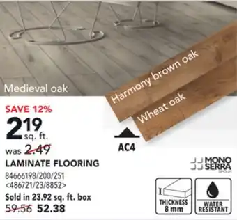 Lowe's Mono serra group laminate flooring offer