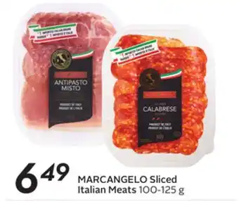 Sobeys Sliced italian meats offer