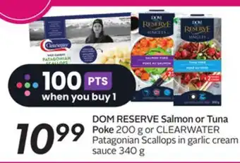 Sobeys Dom reserve salmon or tuna poke offer