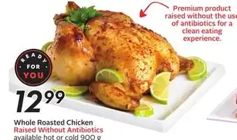 Sobeys Whole roasted chicken offer