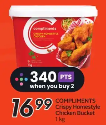 Sobeys Crispy homestyle chicken bucket offer