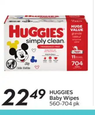 Sobeys Baby wipes offer