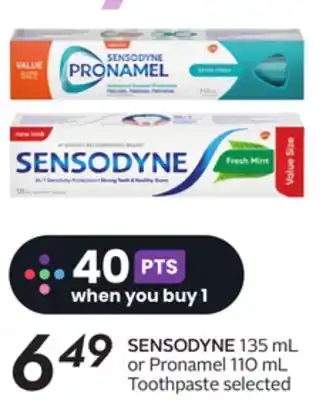 Sobeys Sensodyne offer