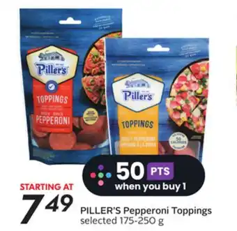 Sobeys Pepperoni toppings offer