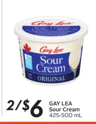 Sobeys Sour cream offer