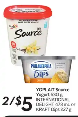 Sobeys Yoplait source yogurt offer